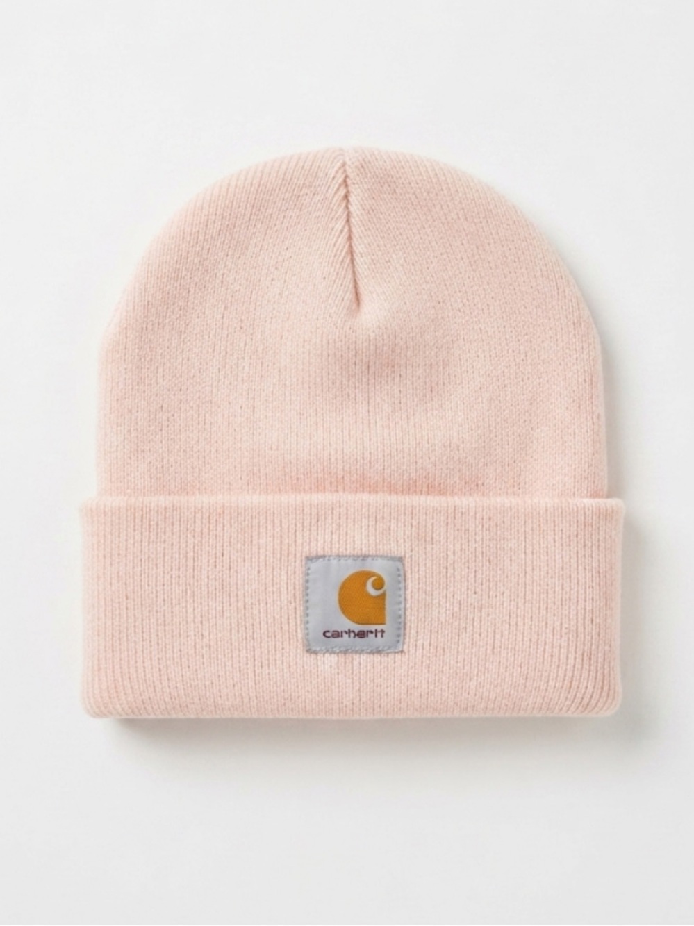 Carhartt Acrylic Watch Hat in Peach Rib Knit Acrylic Men’s or Women's Beanie